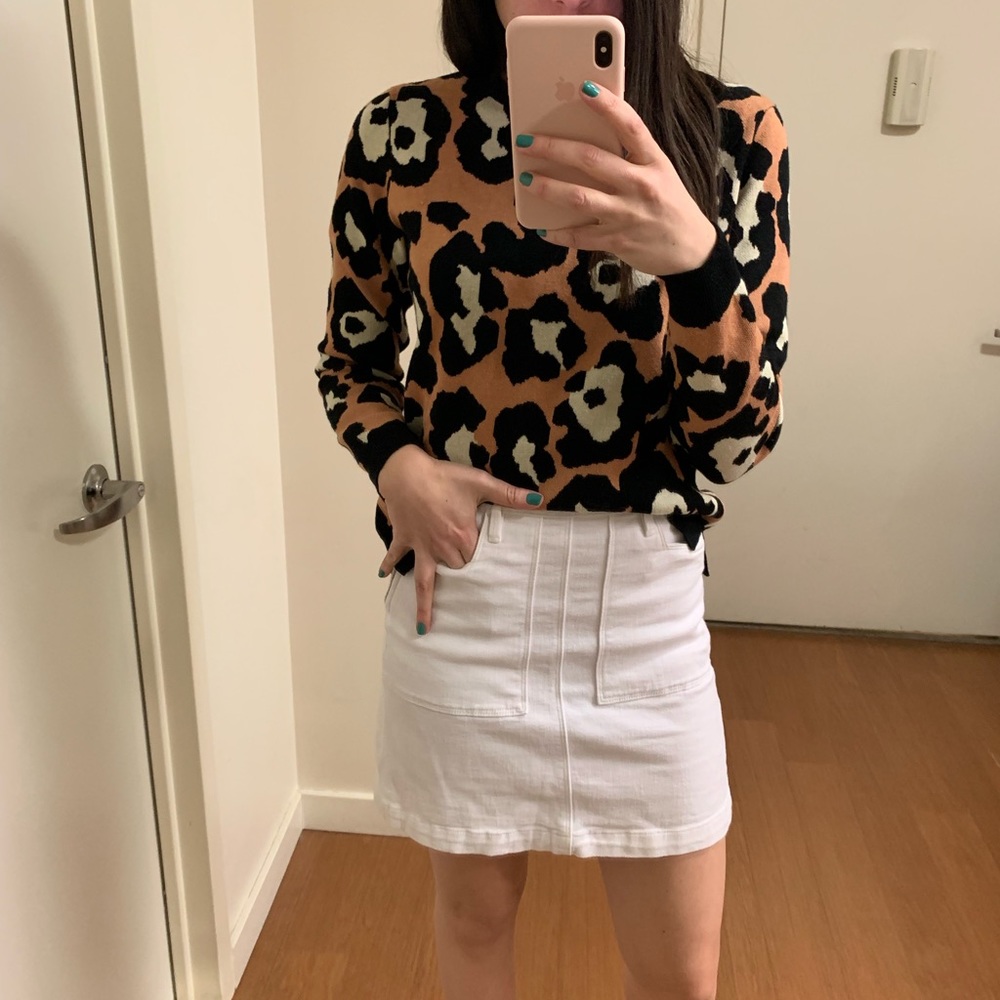 Frame Denim Mini Skirt - Picture 2 of 5